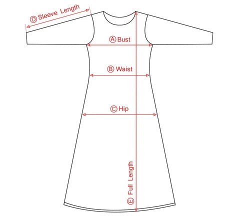 How to Give Measurements for a Long Dress or Gown